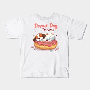 Donut Dog Dreams: Beagle Heaven Kids T-Shirt